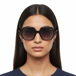 New Authentic Mr. Leight Sofia S Black Gradient Butterfly Ladies Sunglasses